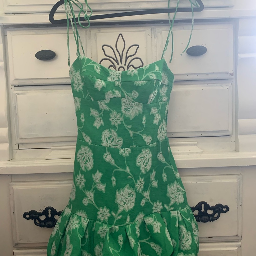 Amanda Uprichard New York Vibrant Green Dress
